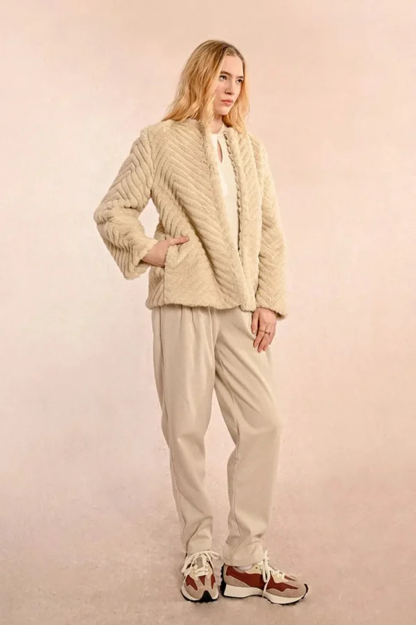 Short Faux Fur Coat