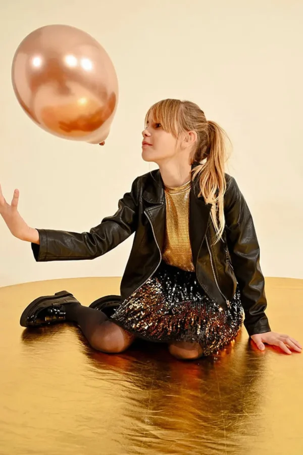 Short Sequin Skirt