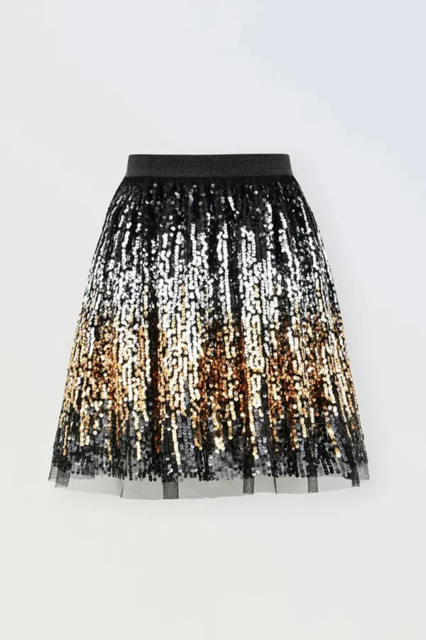 Short Sequin Skirt