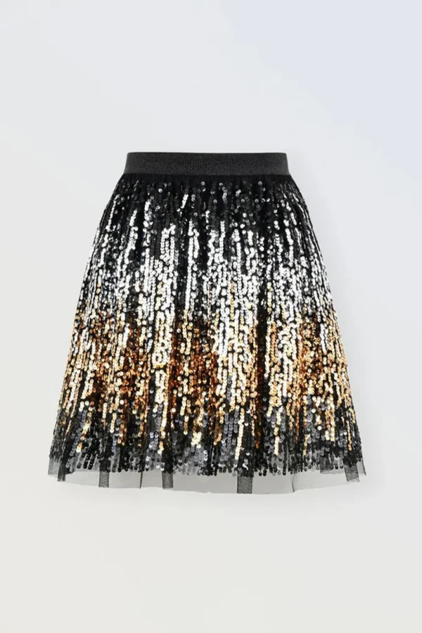 Short Sequin Skirt