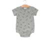 Short Sleeve Bodysuit- Salamander- Pond