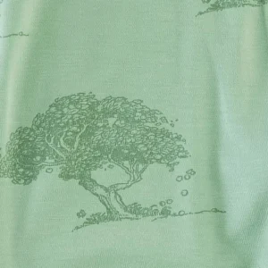 Short Sleeve Ringer Tee - Apple Tree