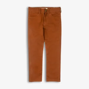 Skinny Twill Pant - Tarracotta