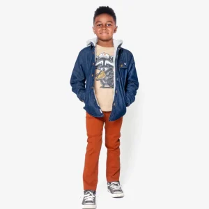 Skinny Twill Pant - Tarracotta