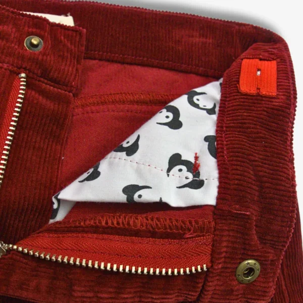 Slim Cords - Brick Red