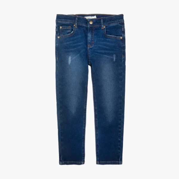 Slim Leg Denim - Medium Wash