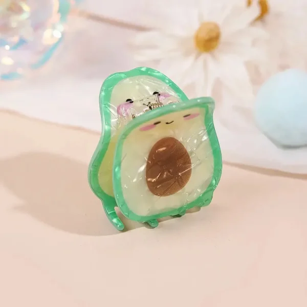 Small Avocado Hair Claw