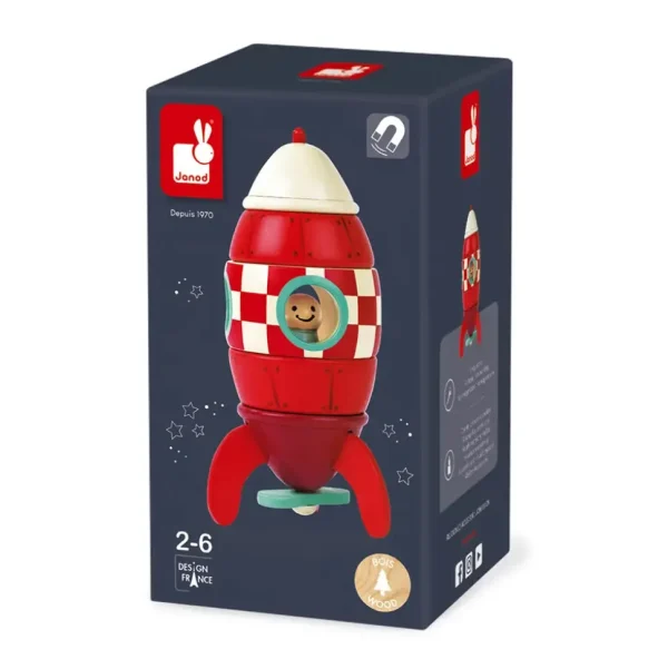 Small Magnetic Rocket