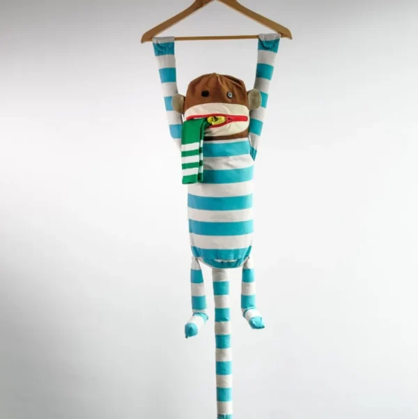 Sock Monkey Laundry Bag