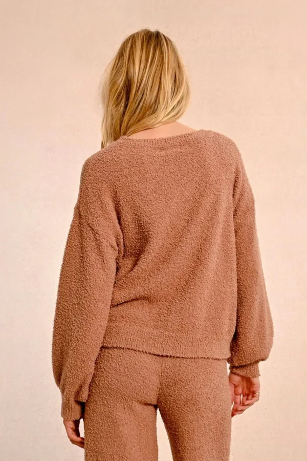 Soft Plush Sweater - Beige
