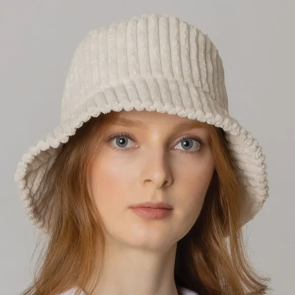 Solid Corduroy Bucket Hat - Several Colors
