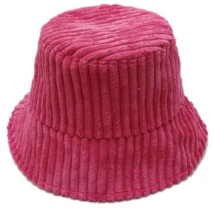 Solid Corduroy Bucket Hat - Several Colors