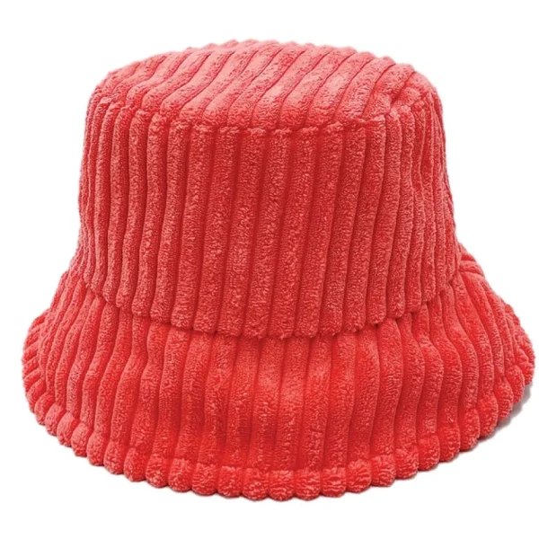 Solid Corduroy Bucket Hat - Several Colors