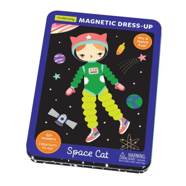 Space Cat Magnetic Tin