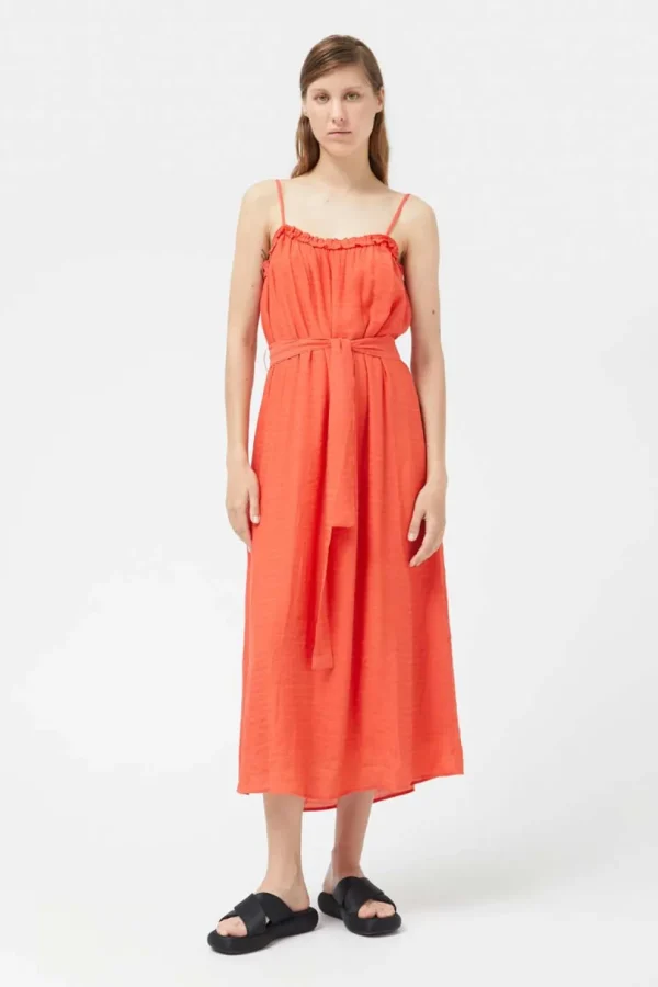 Springtime Dress - Orange