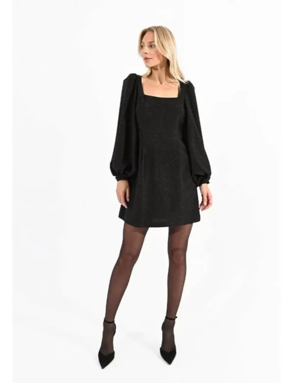 Square Neckline Dress
