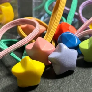 Star Shape Hair Elastic 10pc Box Set