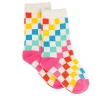 Starburst Checkerboard Socks