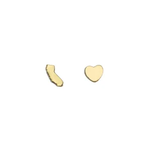 State Love Earrings - California