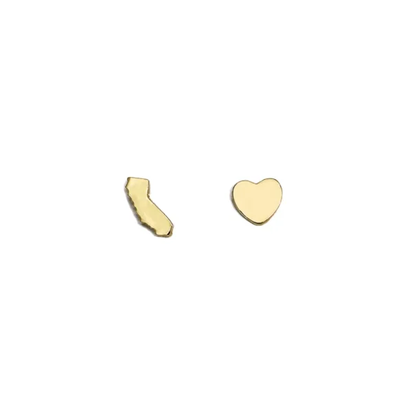 State Love Earrings - California