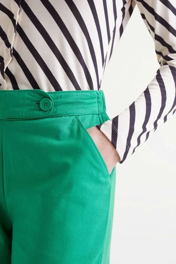 Straight Trouser - Green
