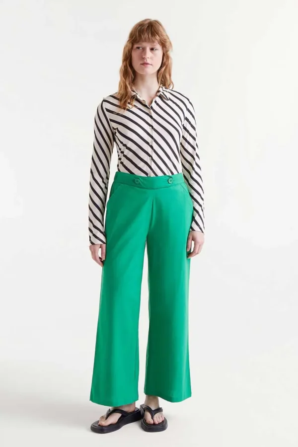 Straight Trouser - Green