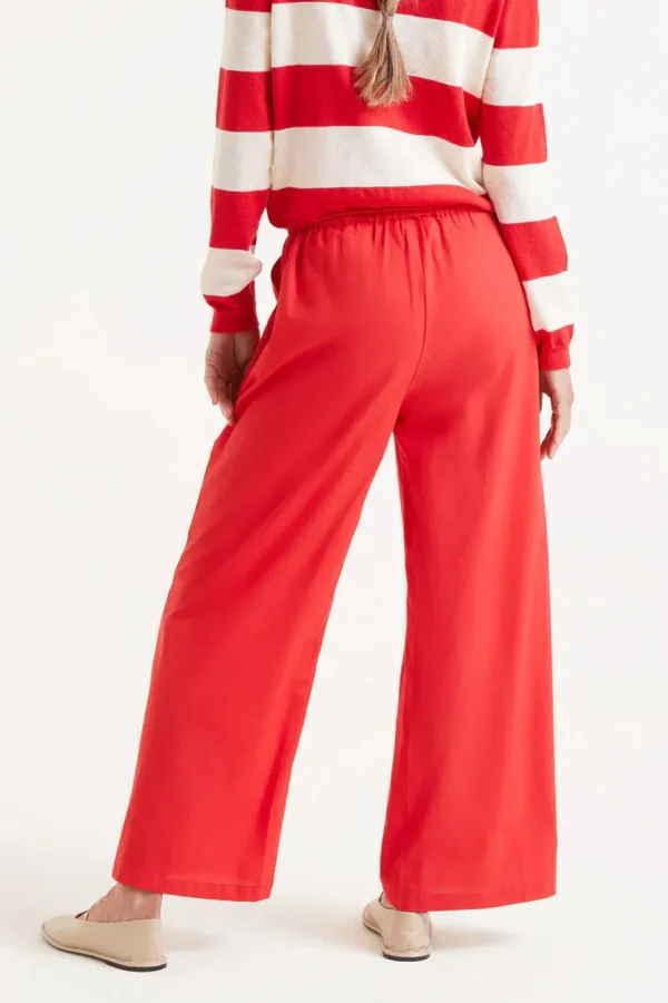 Straight Trouser - Red