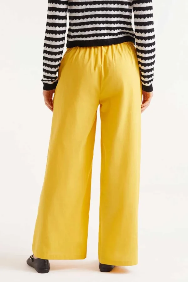 Straight Trouser - Yellow