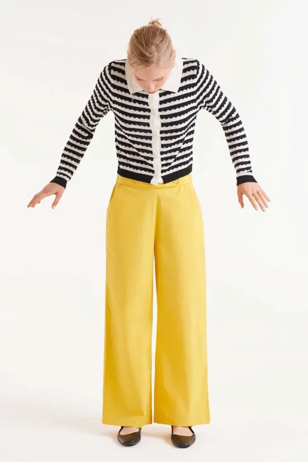 Straight Trouser - Yellow