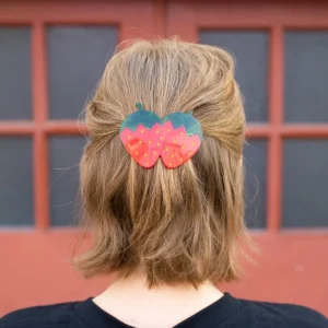 Strawberries French Barrette