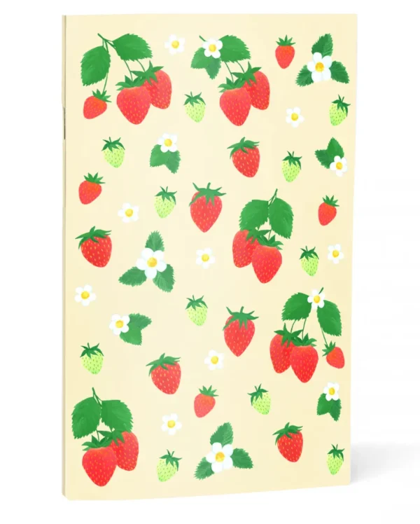 Strawberries Mini Notebook