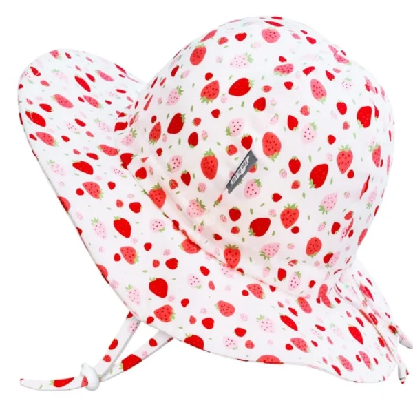 Strawberry | Cotton Floppy Sun Hat