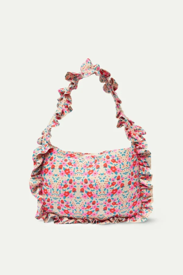 Strawberry Print Shoulder Bag