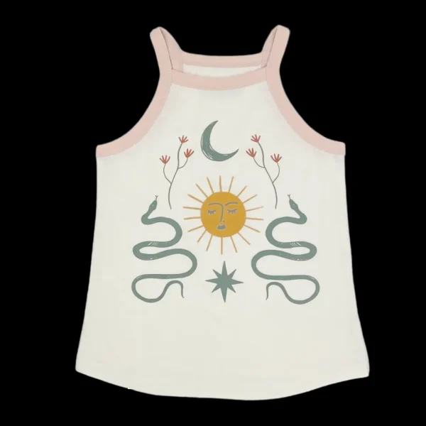 Sun and Moon Racer Tee