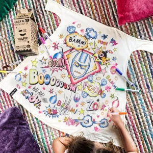 Superhero Color-In Cape