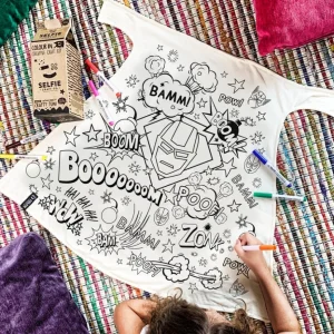 Superhero Color-In Cape