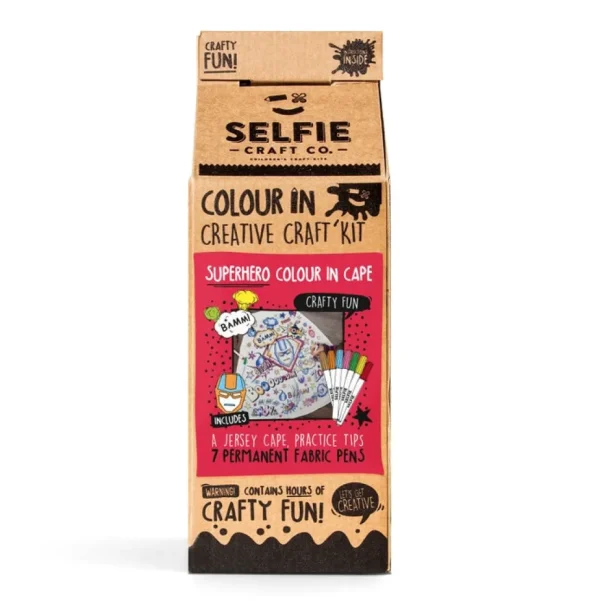 Superhero Color-In Cape