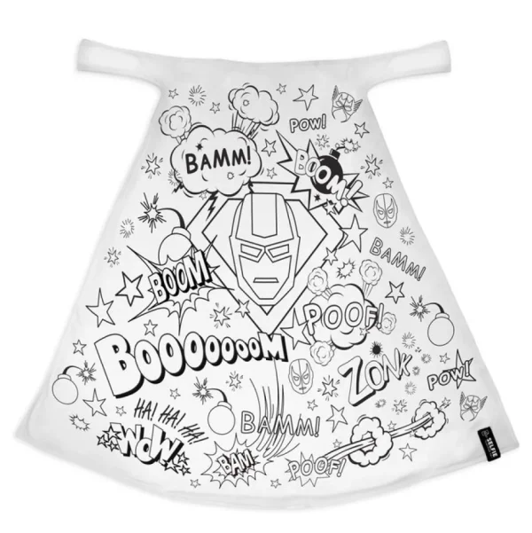 Superhero Color-In Cape