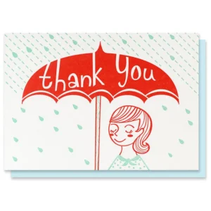 Thank You Umbrella Card