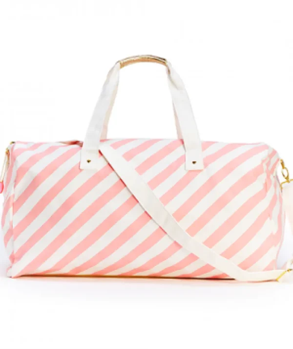 The Getaway Duffle Bag - Ticket Stripe