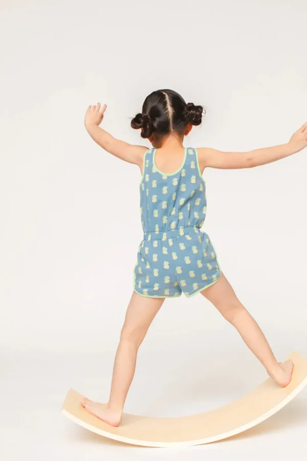 The Kid's Romper - Pineapple