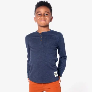 Thermal Henley - Indigo