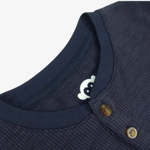 Thermal Henley - Indigo