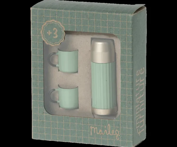 Thermos and Cups - Mint