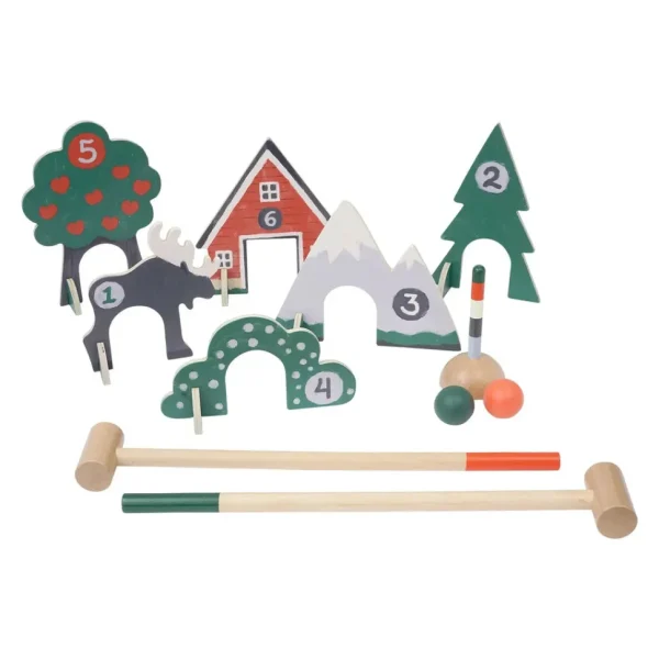 Through The Woods Croquet Set