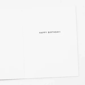 Tiger + Red Balloon Birthday Card