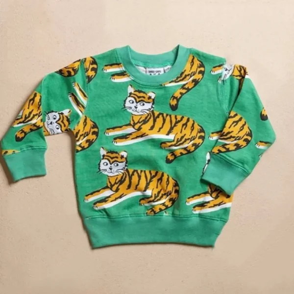 Tiger Allover Sweatshirt - Adult