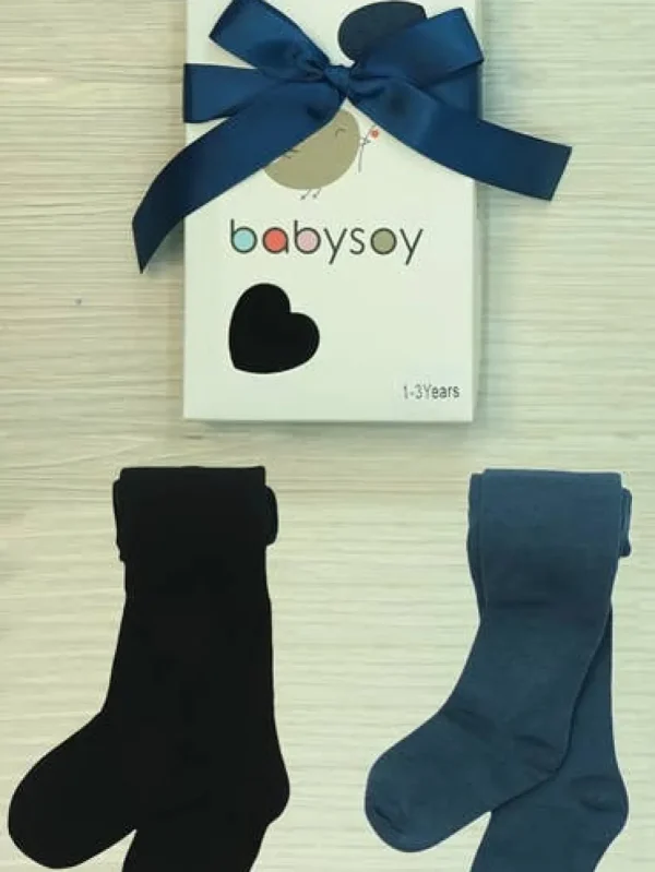 Tights - Set of 2 (Indigo + Teal)