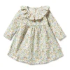 Tinker Floral Organic Ruffle Dress