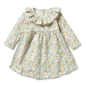Tinker Floral Organic Ruffle Dress